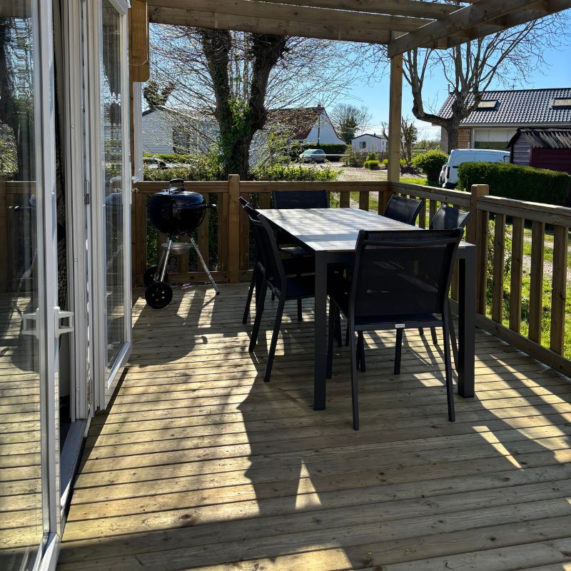 Terrasse du locatif héritage