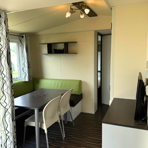 salon mobilhome en location Hortensia